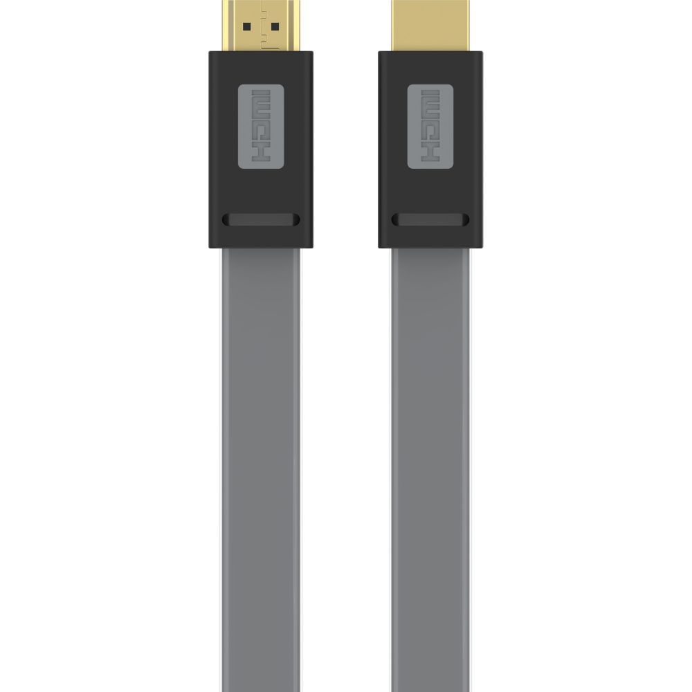 Essentiel B 2.0 Flat HDMI Cable 2M - Anthracite
