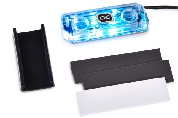 Alphacool Water Cooling Kit, Black and Transparent