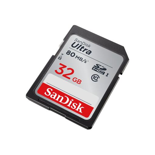 SanDisk Ultra Flash Memory Card - 32GB, Class 10, 533x (SDHC UHS-I)