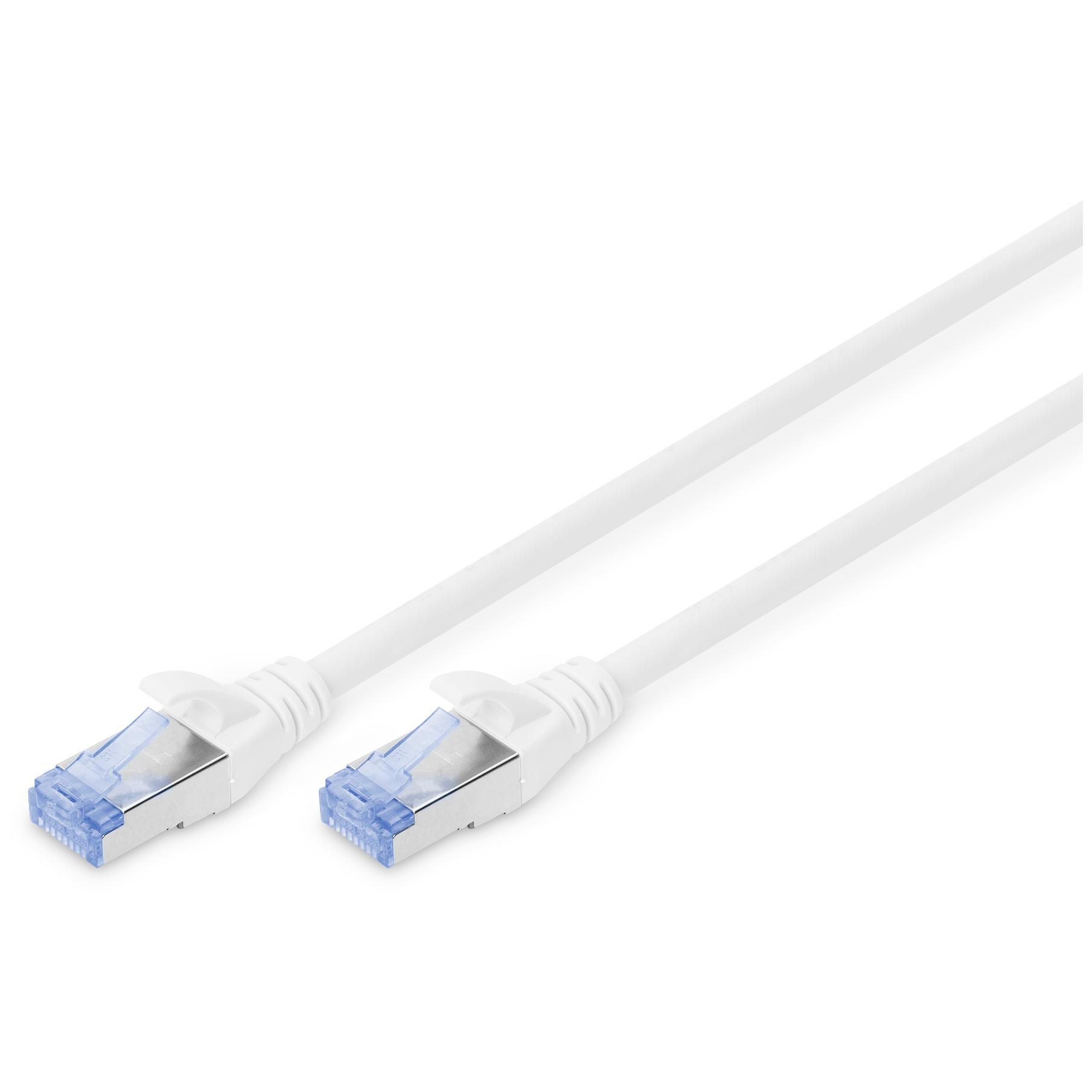 Cable de empalme Digitus CAT 5e SF/UTP - Azul, blindaje de metal, 100 MHz