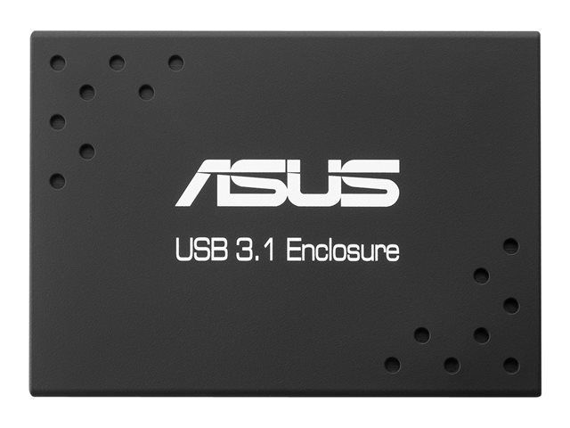 Asus SSD Enclosure - 512GB Storage - 2 Bay (SATA-600) - 256GB SSD x 2 - USB 3.1 External