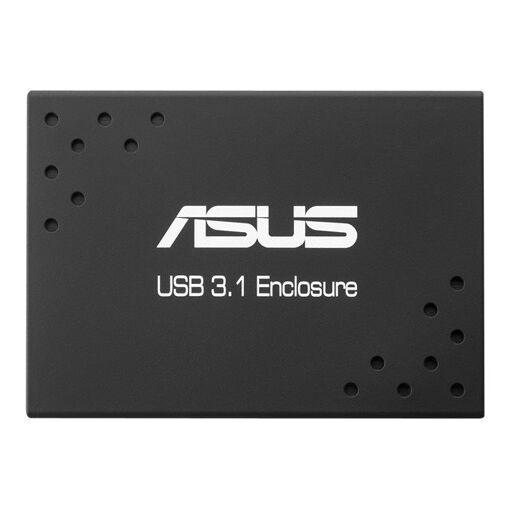 Asus SSD Enclosure - 512GB Storage - 2 Bay (SATA-600) - 256GB SSD x 2 - USB 3.1 External