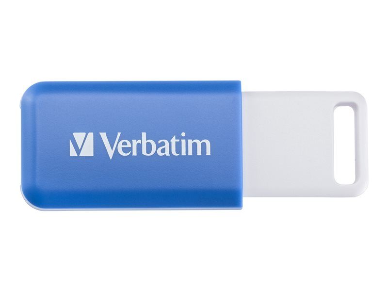 Unidad flash Verbatim DataBar - 64 GB - Azul - USB 2.0