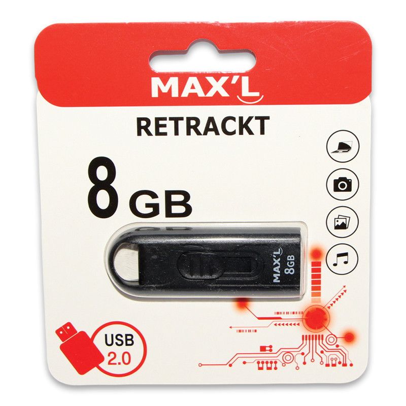 Maxell MaxL85411 8GB USB Flash Drive