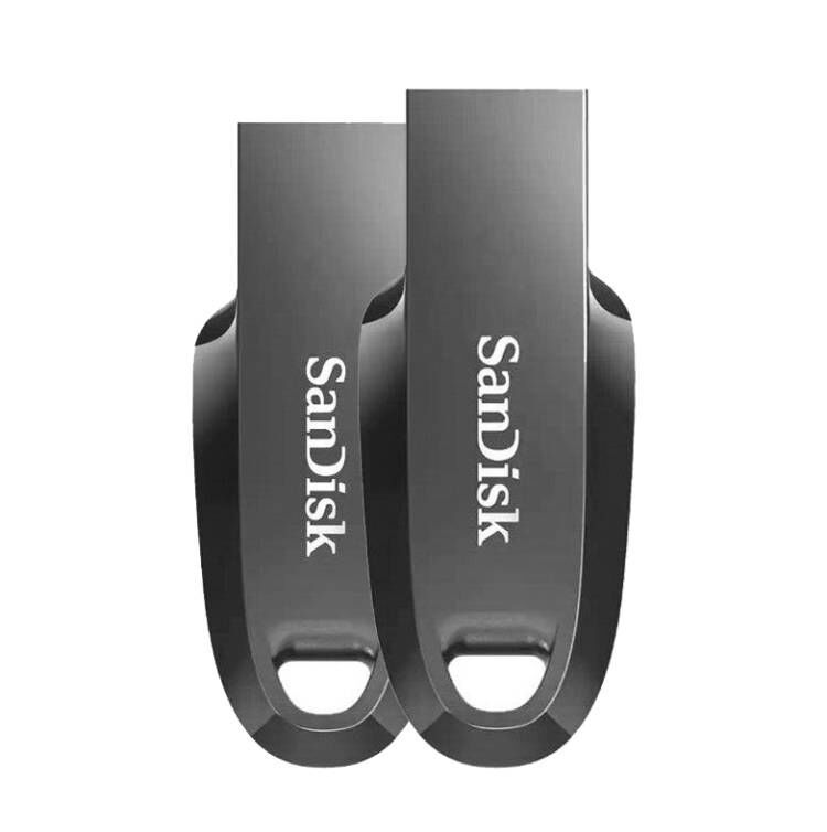 SanDisk Ultra Curve 32GB USB 3.2 Gen 1 100MB/s Flash Drive (Pack of 2)