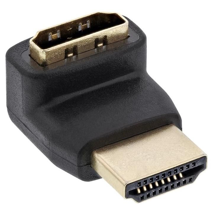 Adaptateur HDMI INTOS ELECTRONIC - Connecteur incliné