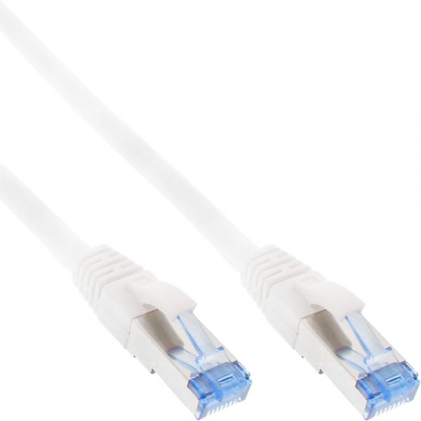 InLine Cat6a Network Cable, 3m, White (S/FTP)