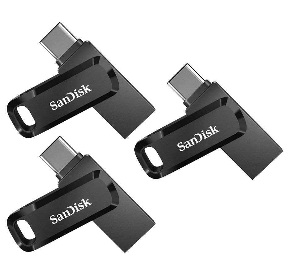 SanDisk 32GB Type-C USB Drive (Pack of 3)