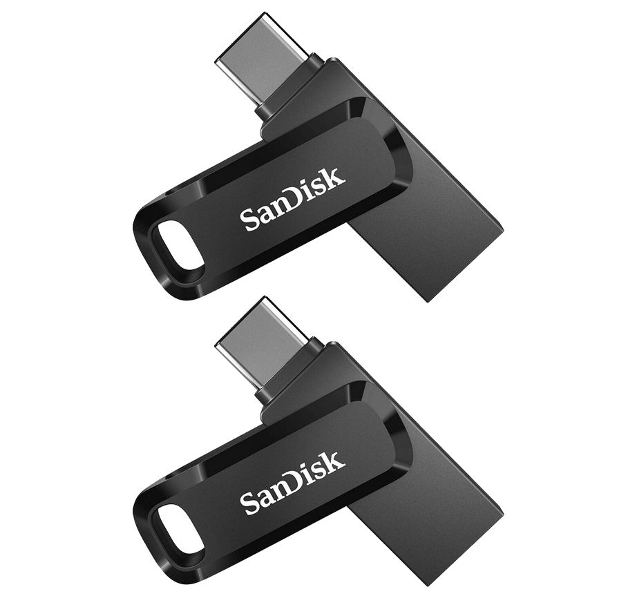 SanDisk 2-Pack USB Drive 32GB Ultra Dual Type-C