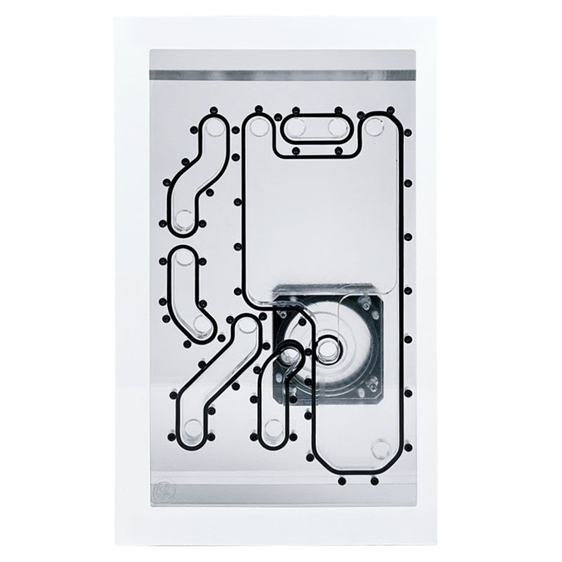 Lian Li O11D Mini Front MK2 D5 Distroplate - Acryl