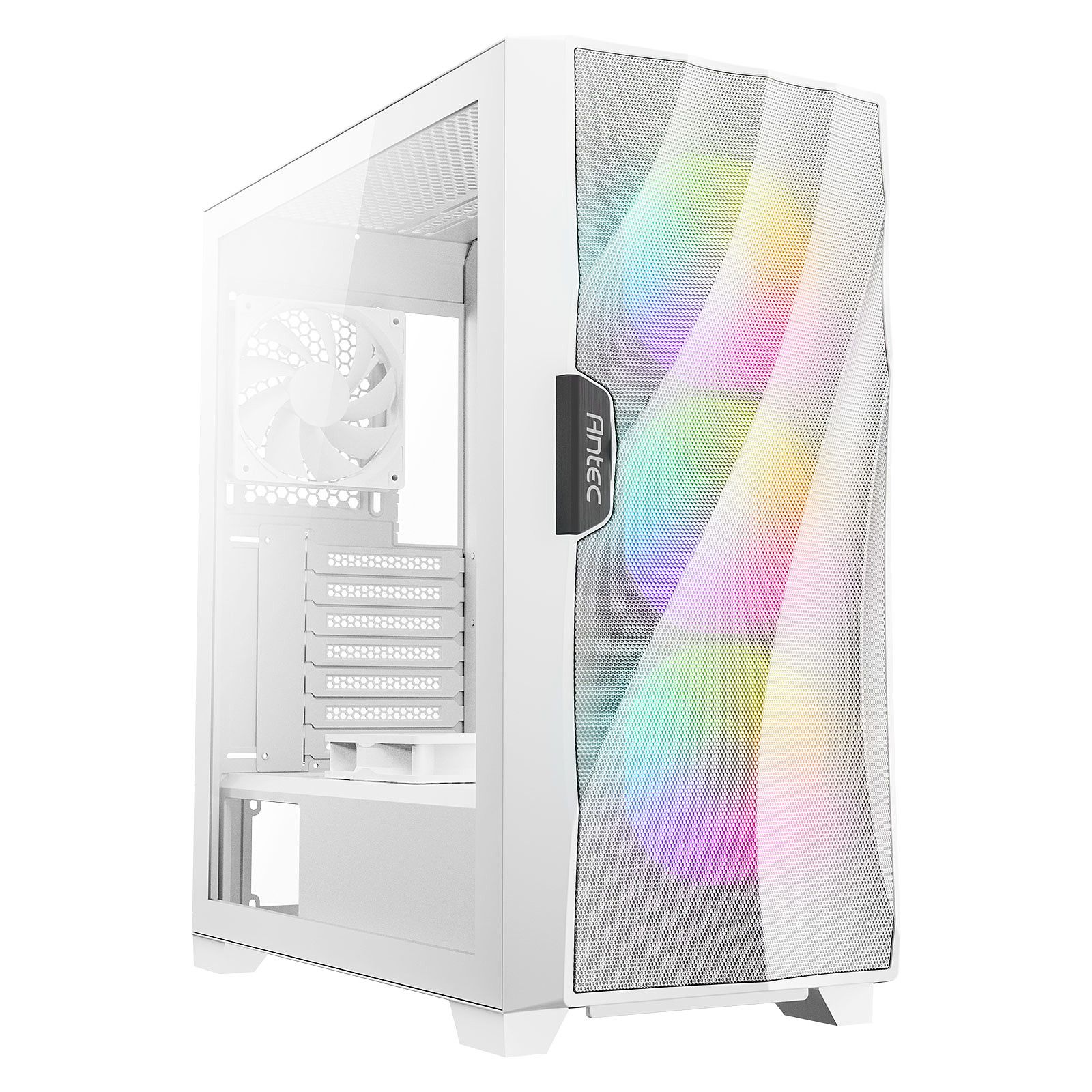 Antec Dark Fleet DF700 Flux RGB Mid-Tower ATX Case - White