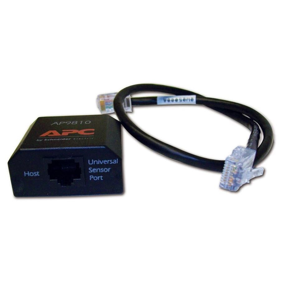 Accesorio de contacto seco I/O APC - Kit adaptador de red - Negro