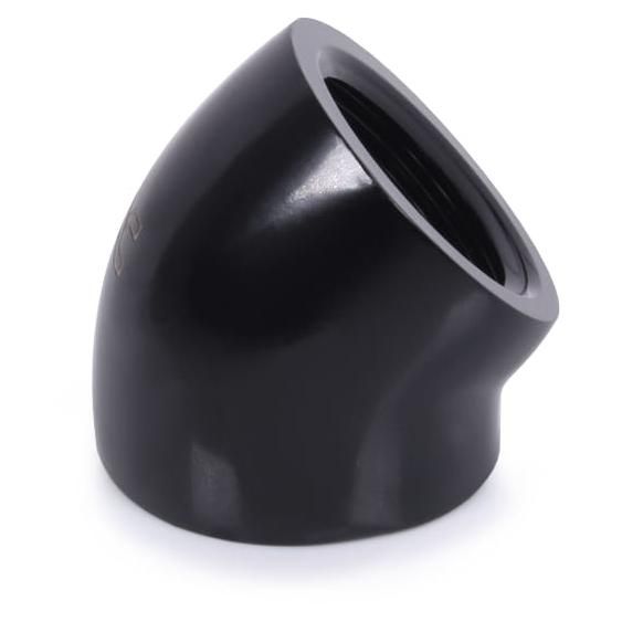 Alphacool Black Copper Tube Connector (17592)