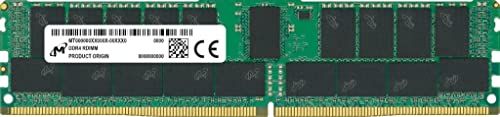 Micron DDR4 Module - 32GB - 288-Pin DIMM - 3200MHz/PC4-25600 - CL22 - 1.2V ECC Registered Memory