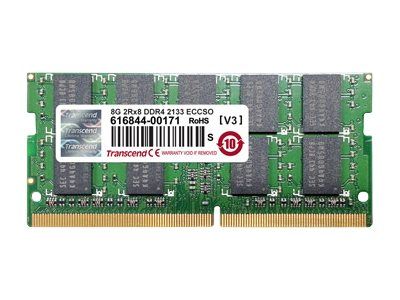 Transcend 16GB DDR4 SO-DIMM 260-pin Module 2133MHz PC4-17000 CL15 1.2V ECC