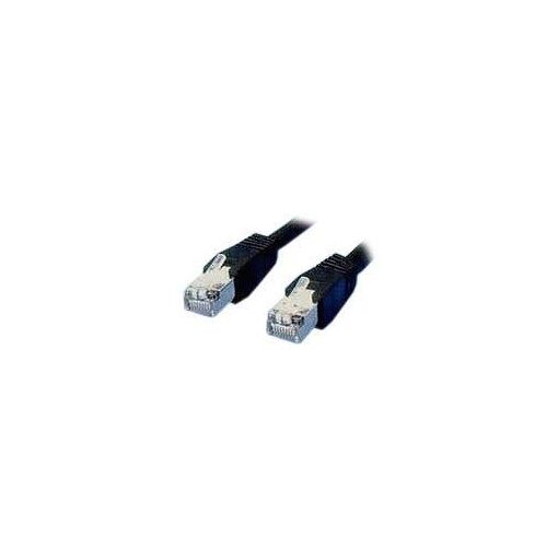 Cable Ethernet Roline - 1 m, CAT 5e, FTP, RJ-45 (M) a RJ-45 (M), Negro