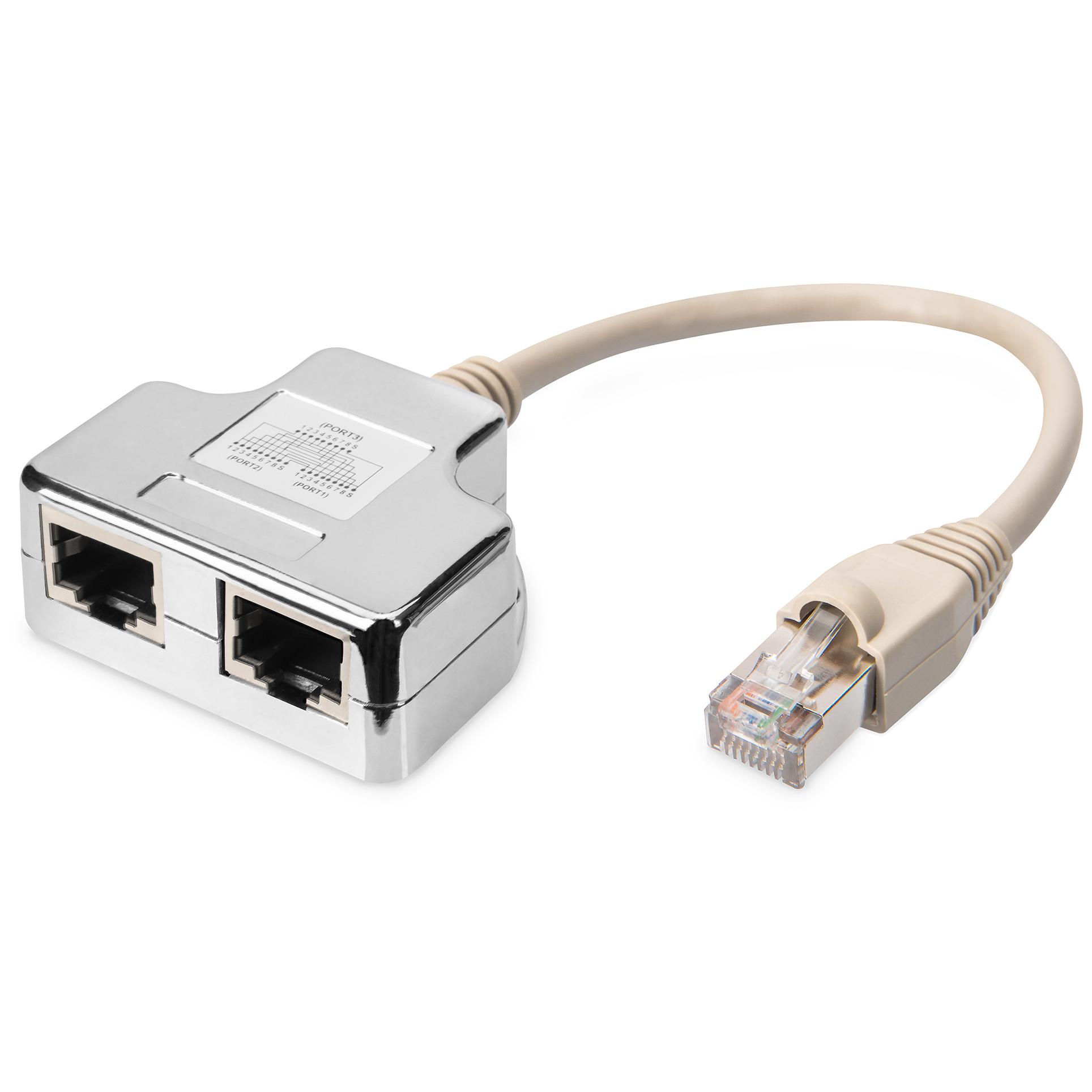 Digitus Shielded Cable Adapter, CAT 5e, 1:1