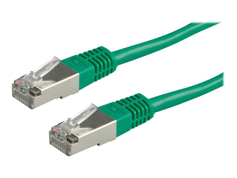 Secomp SFTP CAT 6e Cord - 50cm, RJ-45 (M) to RJ-45 (M), Green