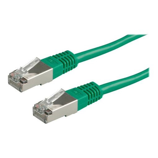 Câble Secomp SFTP CAT 6e - 50 cm, connecteur RJ-45 (M) à RJ-45 (M), vert