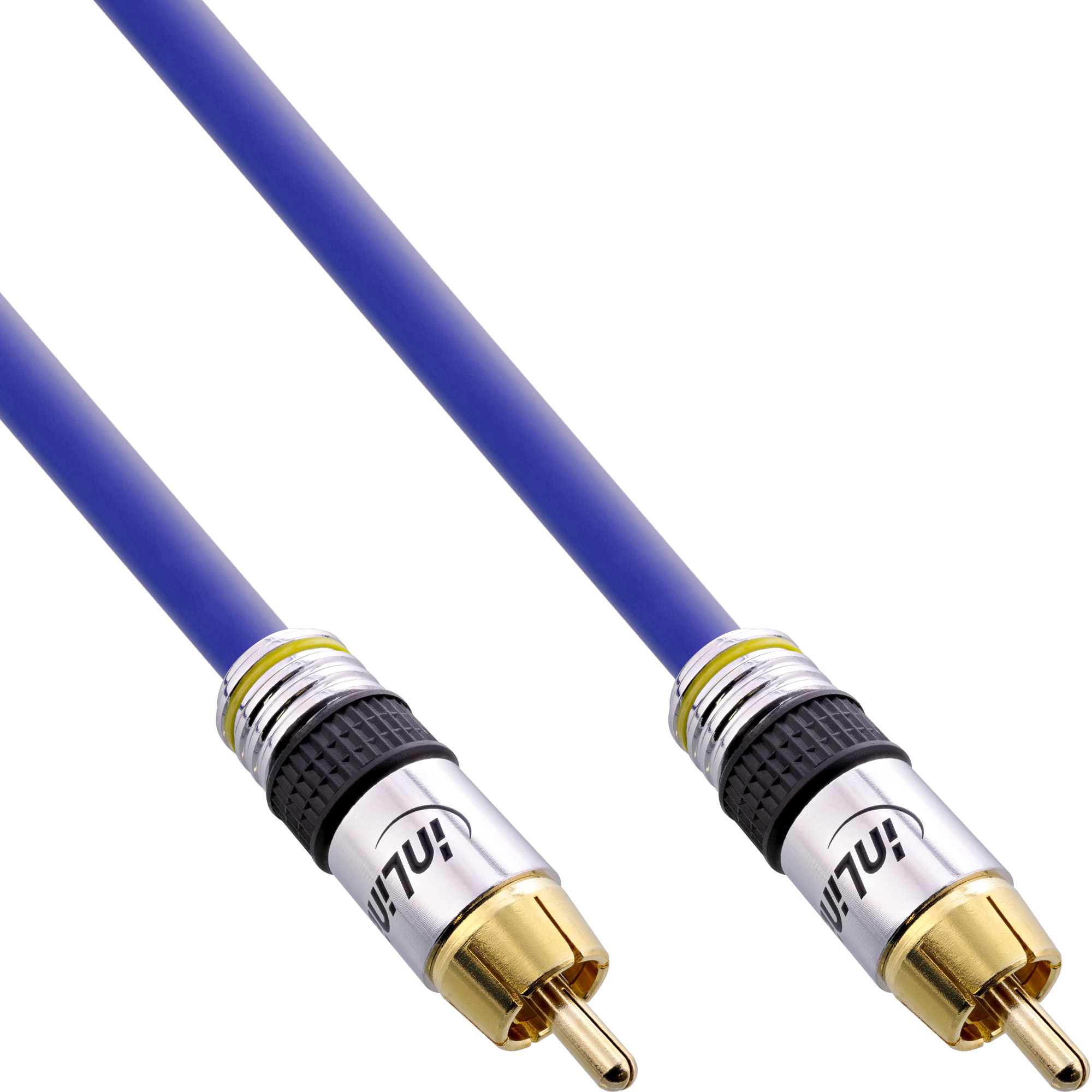 InLine 89850P 0.5m RCA Audio Cable Blue