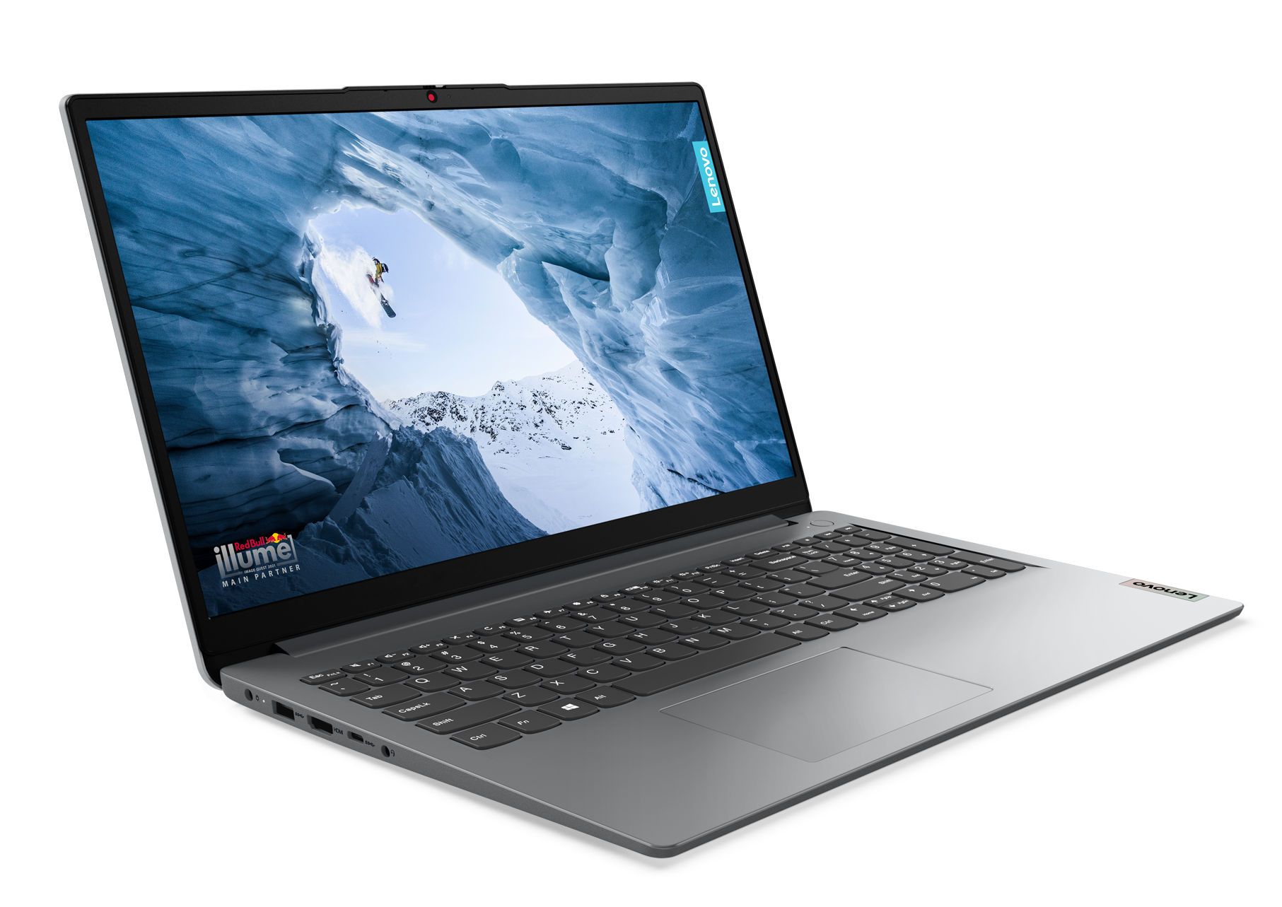 Ordinateur portable Lenovo IdeaPad 1 15IGL7 - Écran 15,6'', 4 Go de RAM, 128 Go SSD, Clavier AZERTY Gris