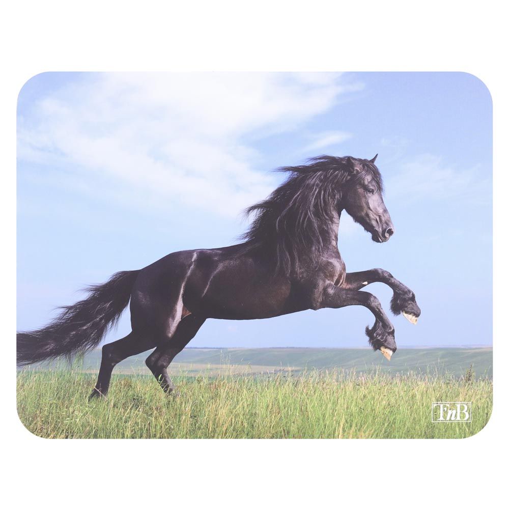 TNB Horses Illustrated Mouse Pad