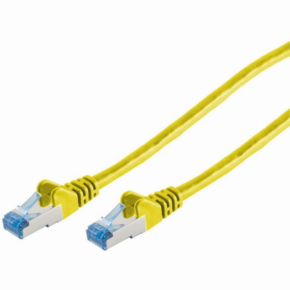 NO-NAME Cat6a RJ45 S/FTP Cable, 2m, Yellow