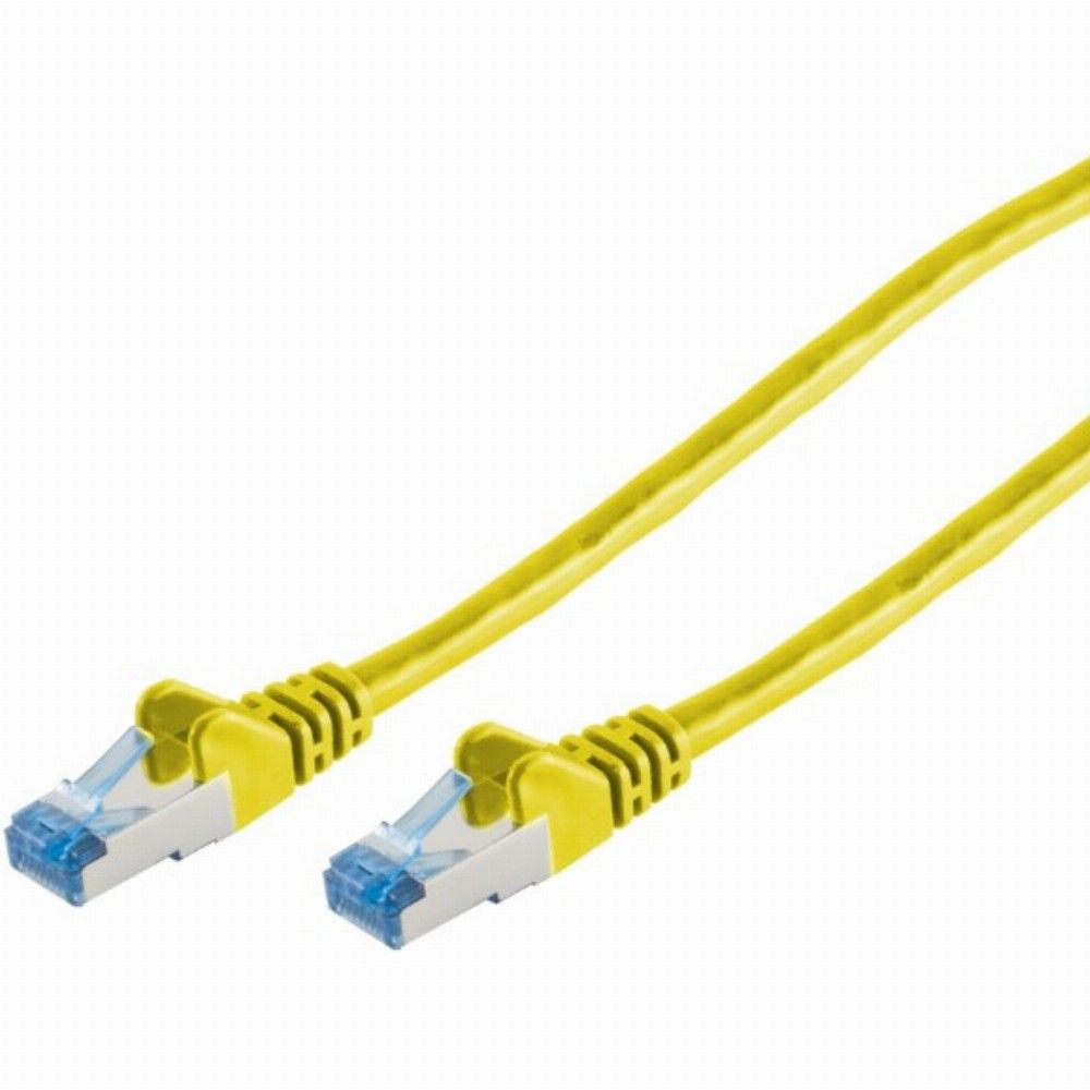 Cat6a RJ45 S/FTP Patch Cable 3m, Yellow