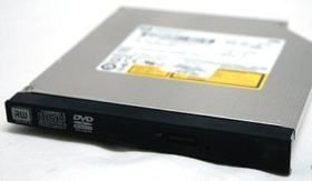 Unidad de CD/DVD de HP - Grabadora de 8x con soporte para capas dobles para portátiles HP DV6000 y DV9000