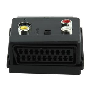 Cable Valueline SCART 60 con adaptador (3 RCA + S-Video a 2 x SCART de 21 pines)