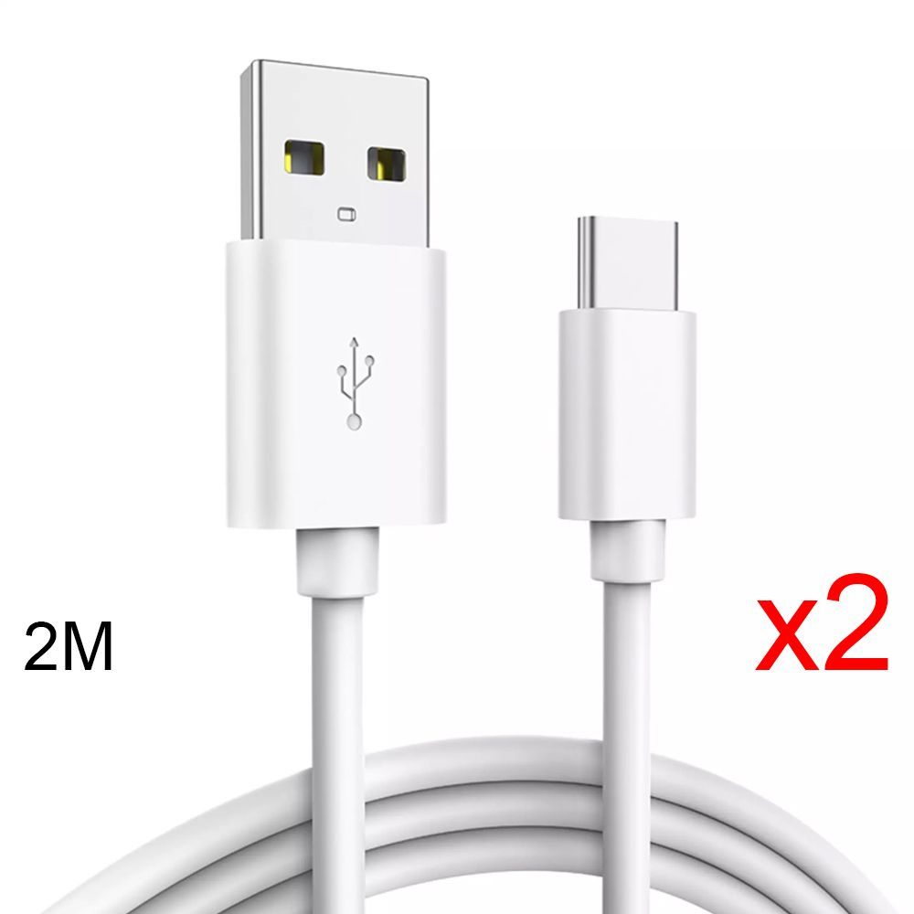 Cable USB Tipo C para Xiaomi 12 y 12 Pro, Serie Mi 11 - Blanco - 2M