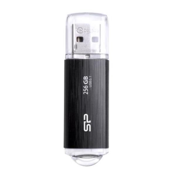 Silicon Power Blaze B02 - USB Flash Drive - 256GB - USB 3.2 Gen 1 - Black