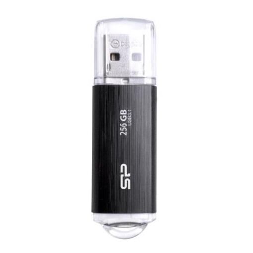 Silicon Power Blaze B02 - USB Flash Drive - 256GB - USB 3.2 Gen 1 - Black