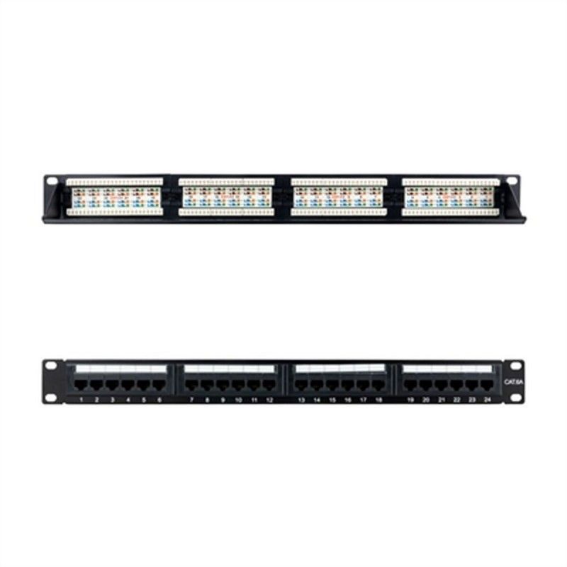 Nanocable CAT.6A UTP 19"1U Dual Network Switch
