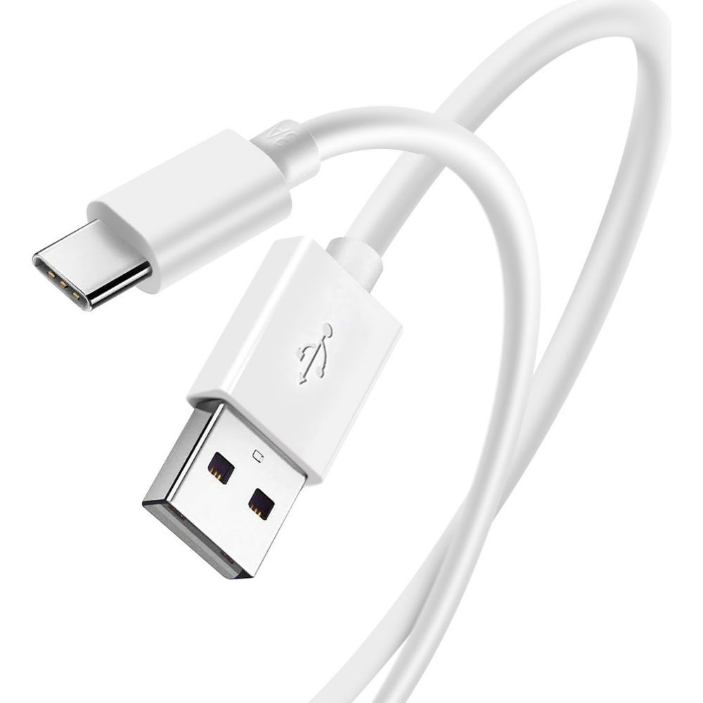 Cable Oppo USB-C Carga Rápida 3A Seguro - Blanco