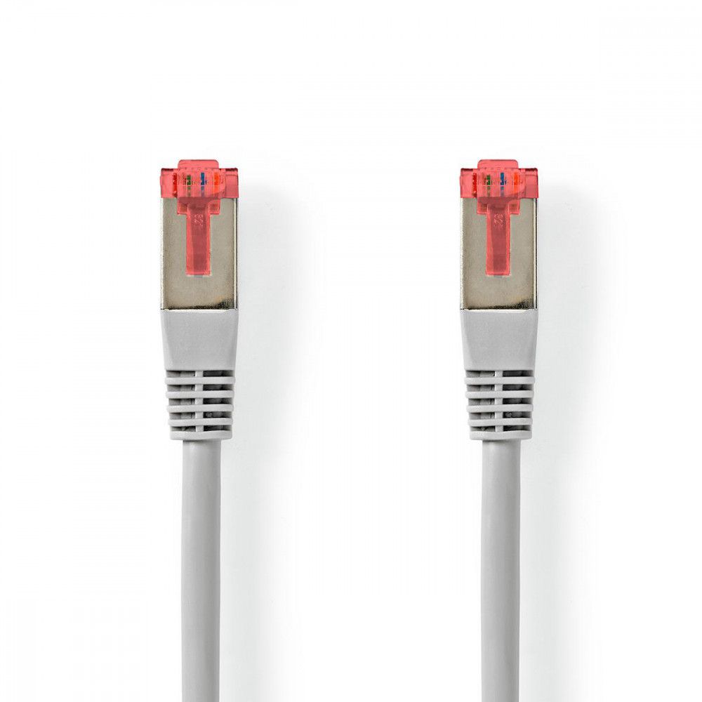 CAT6 S/FTP Network Cable 1m Gray