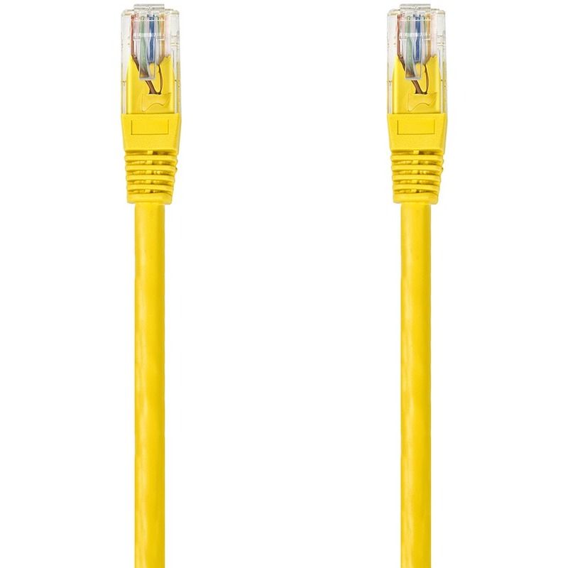 DCU Cat6 UTP Cable, Yellow, 3m
