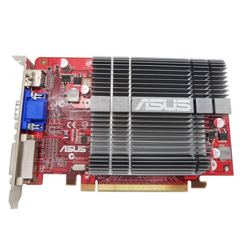 ASUS Radeon HD 5450 Silent Graphics Card (1GB GDDR2, PCI-E x16)
