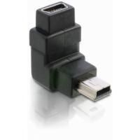 Cable de extensión USB Delock - Mini USB Tipo B (M) a Mini USB Tipo B (F) - Conector de 90°