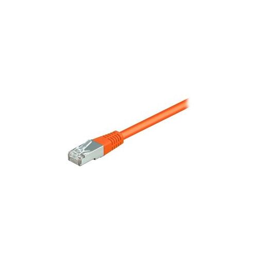 Câble de connexion Digital Data Communications SFTP CAT 6 - 3 m, RJ-45 (M) vers RJ-45 (M), sans halogène, moulé et verrouillé - Orange