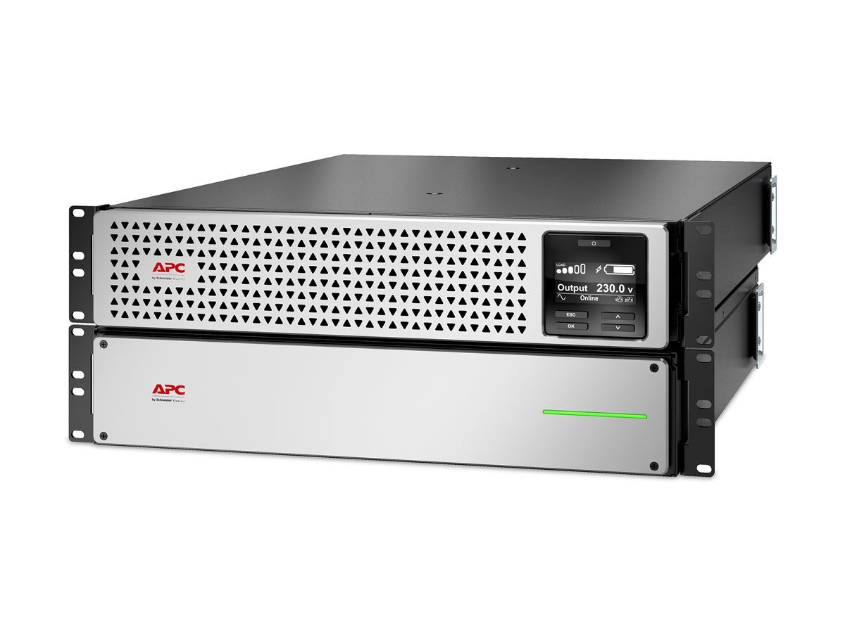 APC Smart-UPS Online - Rack-Mounted UPS - 220/230V AC - 2700W - 3000VA - USB - 8 Output Connectors - 4U - 1.83m Cable - Black, Silver