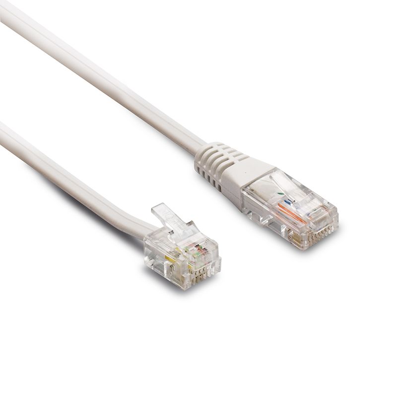 Metronic RJ45/RJ11 Phone Cable - 3m