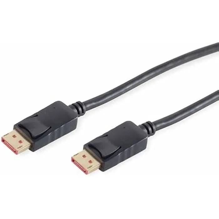 8K 120Hz DisplayPort Cable 3m Black