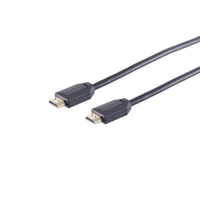 HDMI Cable 5m, 10K, 120Hz, HDMI 2.1 Gold Plated Black
