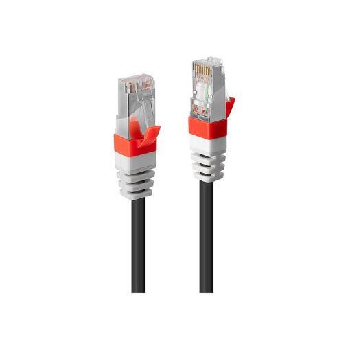 Lindy Premium SFTP Cable - 7.5m, CAT 6a, Halogen-Free, Black
