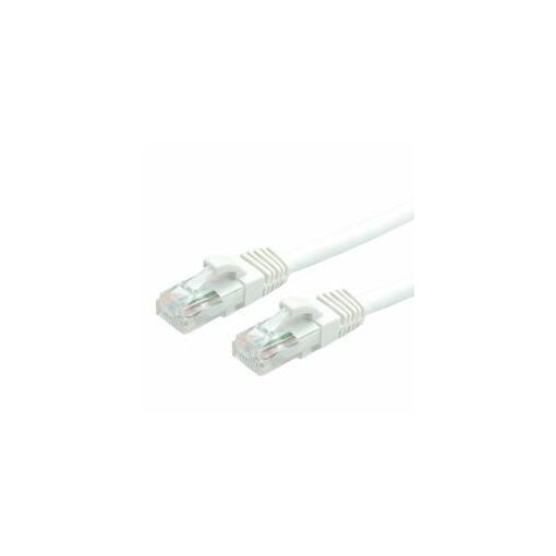 Cables Secomp UTP CAT 6, 50 cm, RJ-45 Masculino a RJ-45 Masculino, Libre de halógeno, Bloqueado, Blanco