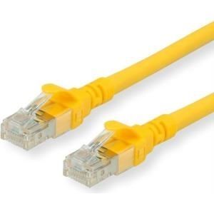 Secomp CAT 6a UTP Cable, 7.5m, RJ-45 (M) to RJ-45 (M), Yellow