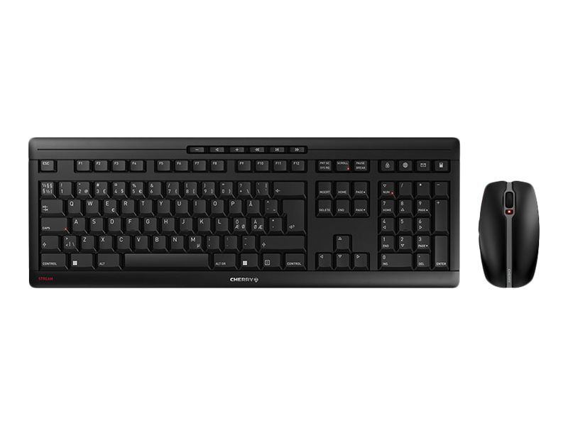 Cherry Stream Desktop Recharge Wireless Keyboard and Mouse Set