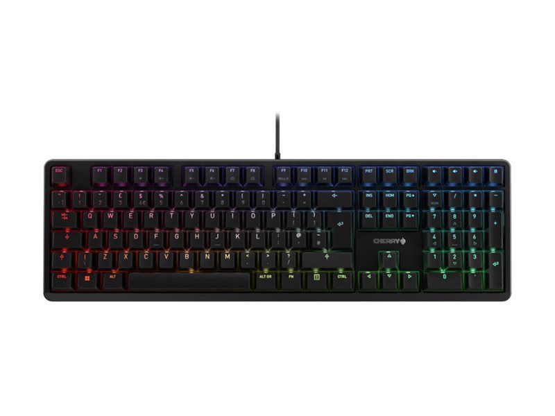 Cherry MX Silent Red Keyboard - Black