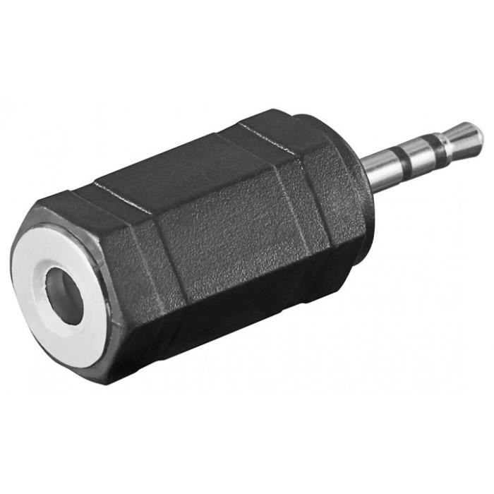 ALPECIN 2.5mm Stereo Male to 3.5mm Female Adapter